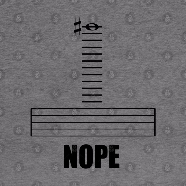 Music Nope by GramophoneCafe